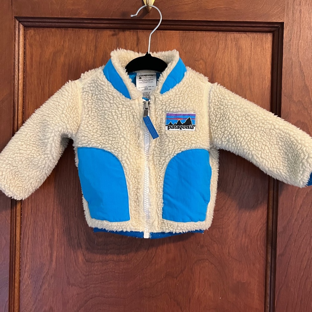 Patagonia baby retro X fleece jacket